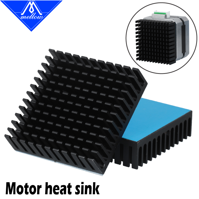 Creality Printer K1 - Mellow-3dプリンター用アルミニウムモーター付きヒートシンク,押し出し熱放散,nema17 42,ステッピングモーターender 3