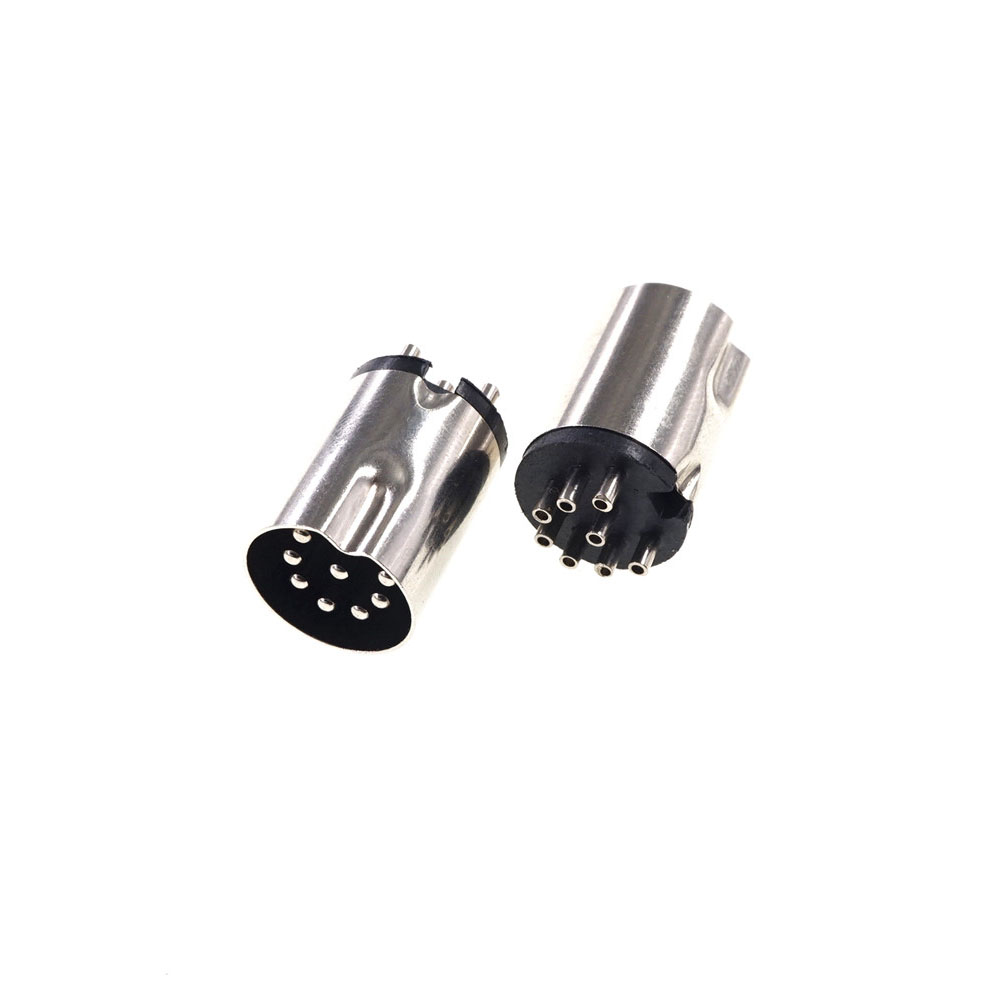 Push Fit Connector - 50/100度8ピン,2/10/262ピース,垂直位置,印刷された穴コネクタ