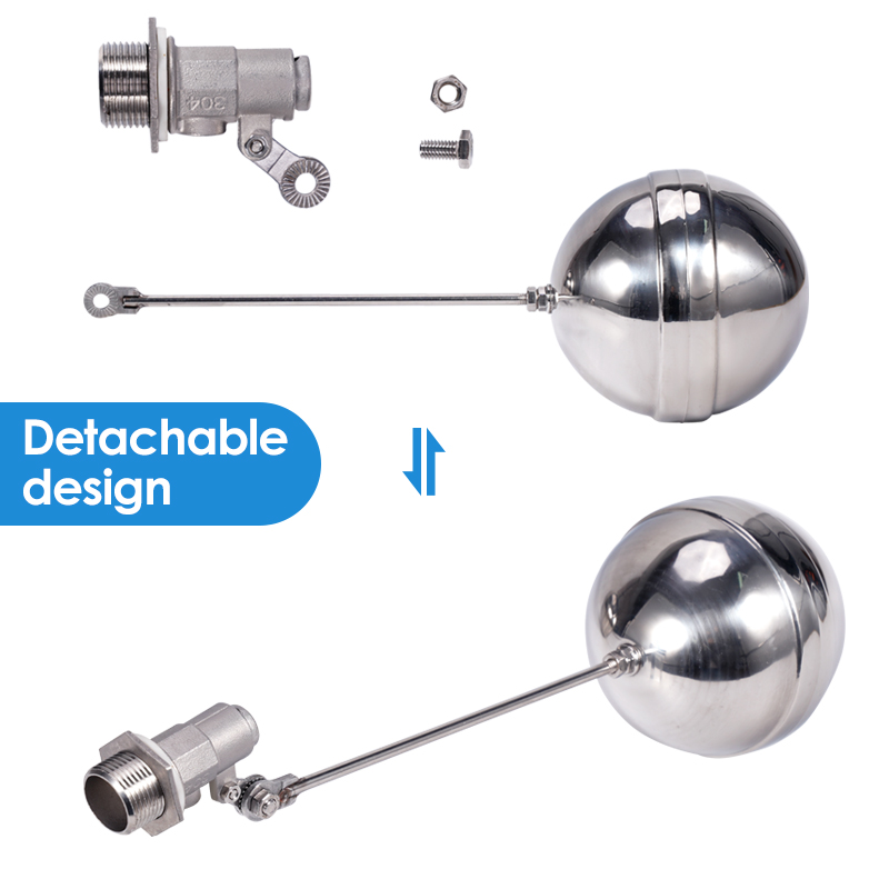 DN15/20/25 調整可能なフロートボールバルブステンレ - Float Ball Valve のレビューと価格