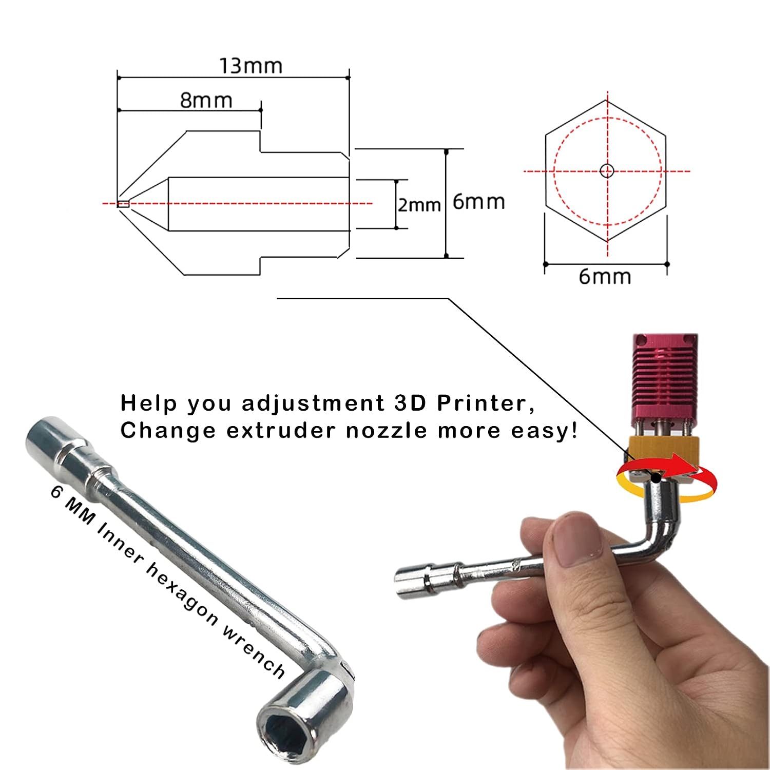 CREALITY 20 個 MK8 真鍮ノズル 0.2/0. - Creality Printer Ender 3 のレビューと価格