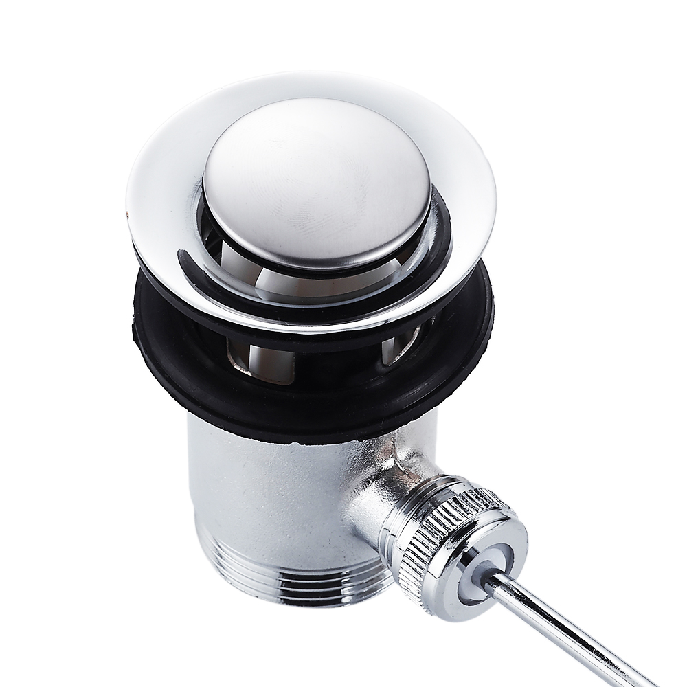 シンク用ポップアップドレンレバー、洗面台排水ストッパー、ドレ - Drain Pipe Clip のレビューと価格