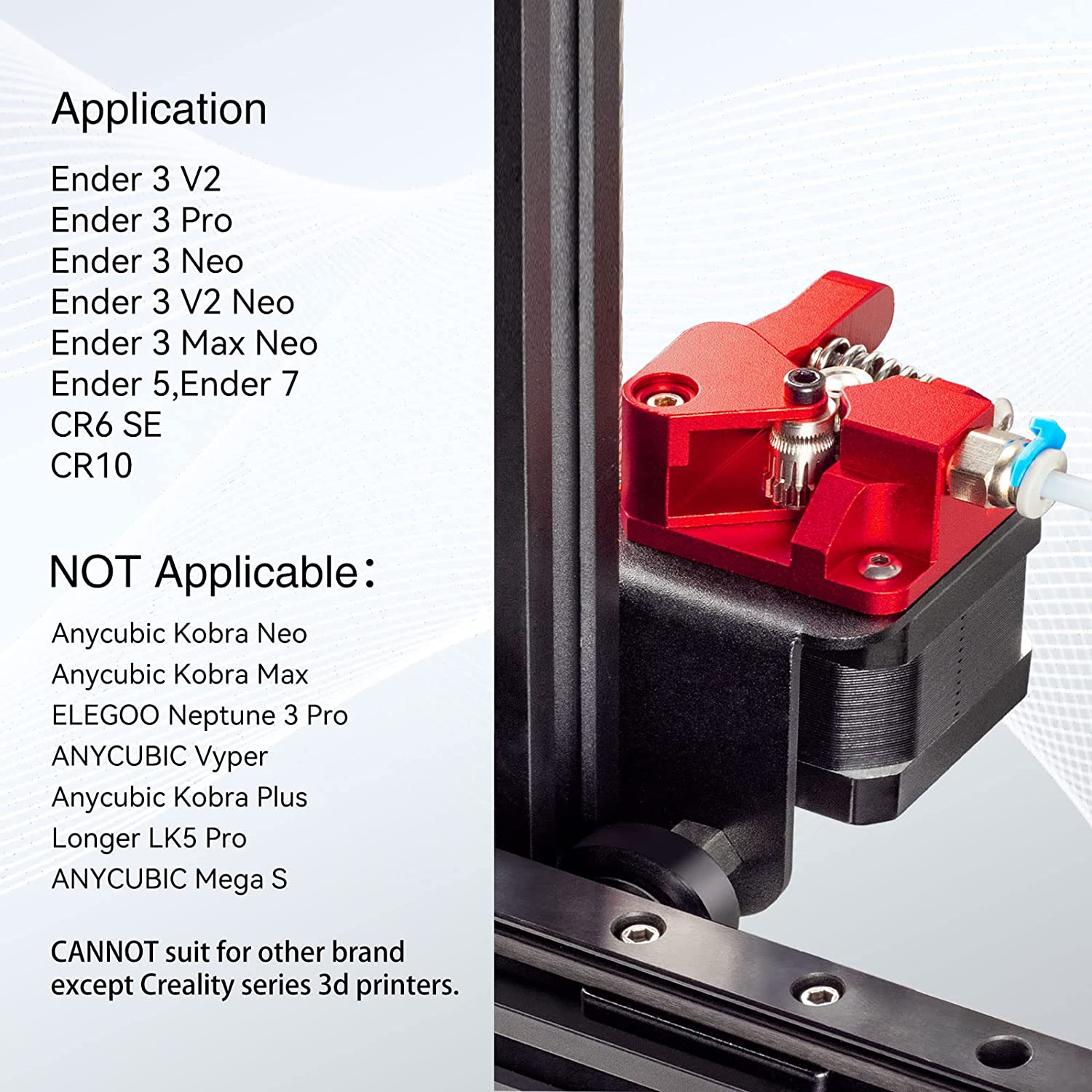 アップグレードキット デュアルギアエクストルーダー ワッシャ - Creality Printer Ender 3 のレビューと価格